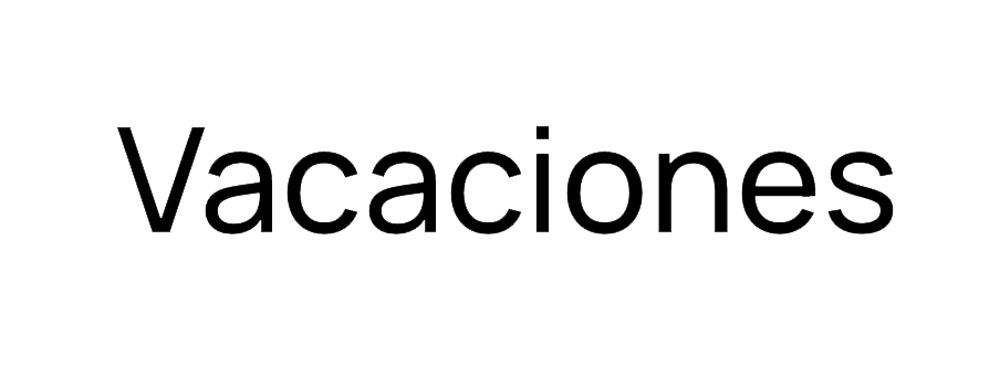 Vacaciones